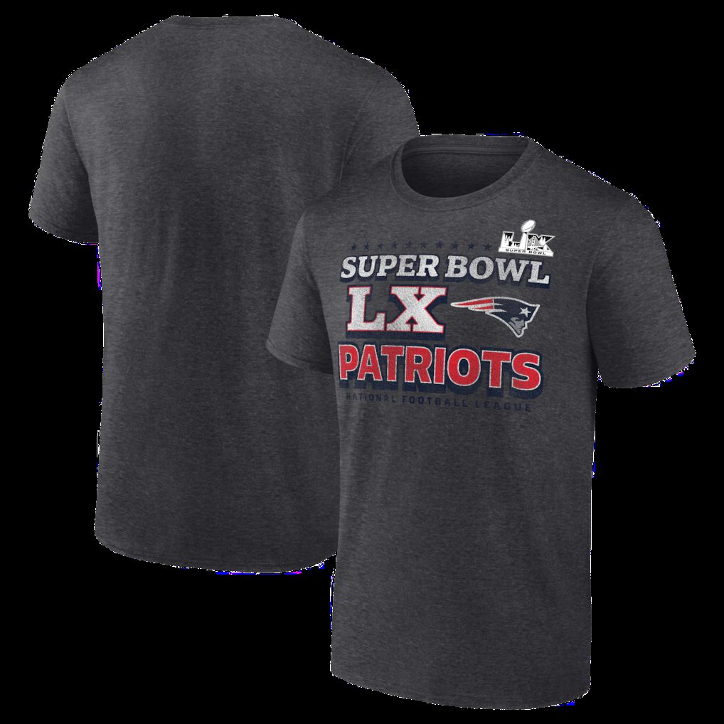 Men 2026 NFL New England Patriots T-shirt grey 05